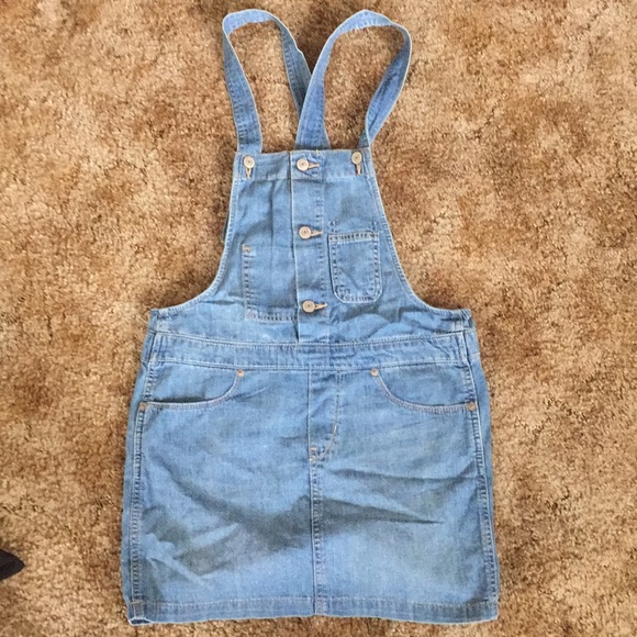 levis overall skirt